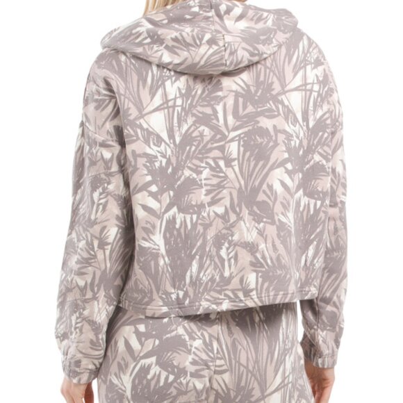 NEW LOVE STITCH Printed Multicolor Joggers grey/natural for women 168tn - Picture 5 of 6